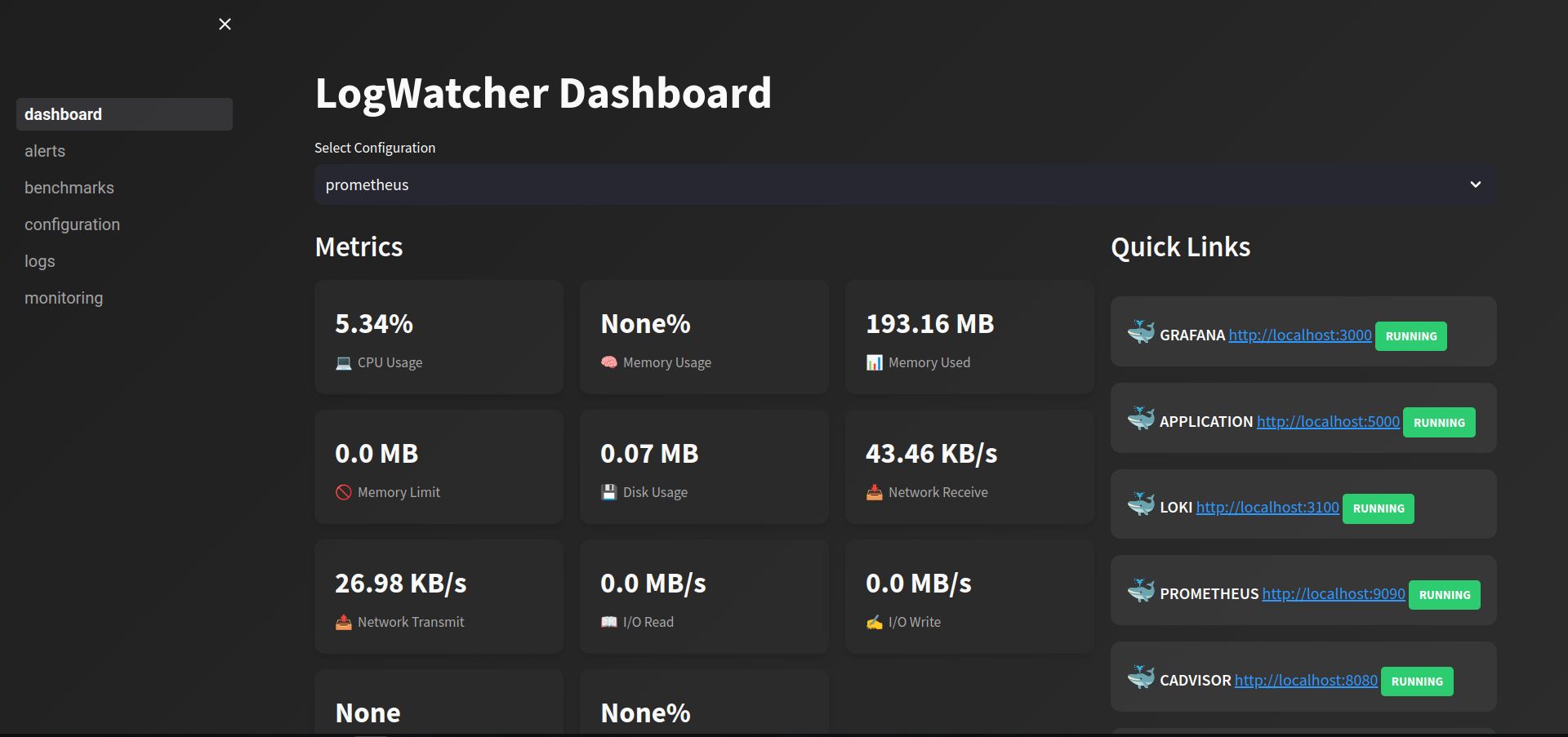 LogWatcher: Simplifying Docker Image Monitoring with Open Source Software